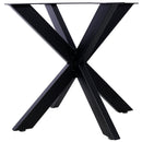 Spider Shaped Steel Table Legs, Metal Dining Table Frame, Heavy Duty Box Section Table Base - Black by HouseOfZazla
