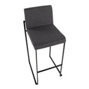Fuji - Contemporary High Back Barstool Elegant Design