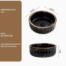 Vessel Sink, Above Counter Small Bowl - Black by HouseOfZazla