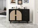 2 Door 3 Drawer Cabinet, Suitable for Bedroom, Living Room, Study