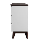 6-Drawer Double Dresser with Wide Drawers,White Dresser for Bedroom, Wood Storage Chest of Drawers for Living Room Hallway Entryway, 47.2" W x 15.74" D x 30 .7"H