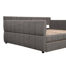 Upholstered Platform Bed With USB Charging by HouseOfZazla