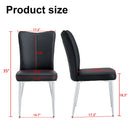 Modern Minimalist Dining Chairs With Metal Legs by HouseOfZazla