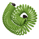 50 Foot Coil Hose with ABS threads and 8 Pattern Nozzle | 27389