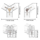 Yescom Hexagon Garage Light Connectors(Y+2-Way)
