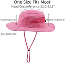 Connectyle Women's UPF 50+ Sun Hat UV Protection Wide Brim Bucket Hat Summer Beach Hats Fishing Hiking Outdoor Safari Hats by GreenHaven Gardens