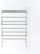Displays By Jack Portable Collapsible Clothing Dryer Rack, Foldable Drying Rack for Clothes, Lingerie, Towels, Linens, Laundry Home Apartment Must Haves, Metal Chrome Finish by CozyNest Decor