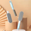 Multi-Functions Travel Lint Remover, Pet Hair Remover, Fur Remover for Dogs & Cats, Efficient Hair Collector,Pet Hairs Brush,Magic Fur Brush D (Blue) by CozyNest Decor