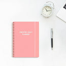 Tiankool Undated Daily Planner,Undated Planner with Hourly Schedules, Top Priorities Items and To Do List, A5 Daily Organizer Notebook to Increase Productivity, 5.8 × 8.2 Inch,Pink by TinyTreasures Baby Boutique