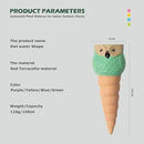 4 Pack Terracotta Watering Spikes, Vacation Self-Watering Planters Devices - Continuous Moisture with Slow Release Watering System - Perfect for Indoor Outdoor Plants (Owl Shape) by GreenHaven Gardens