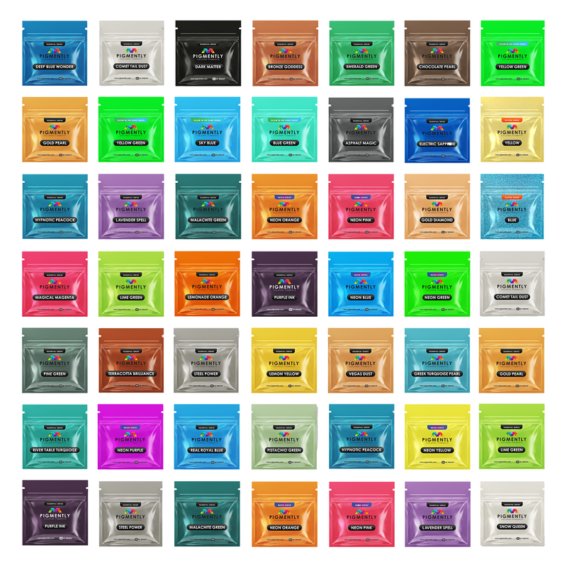 51 Mega Bundle Epoxy Powder Pigments