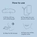 Auraglow Teeth Whitening Kit, Wired LED Accelerator Light, 35% Carbamide Peroxide Teeth Whitening Gel, 12 Whitening Treatments, Whitens up to 10 Shades in 7 Days by CozyNest Decor