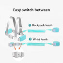 2 in 1 Baby Leash Anti Lost Wrist Link for Toddlers Toddler Harness,Baby Leash,Leash for Toddlers,Wrist Leashes（Green 2.5M) by TinyTreasures Baby Boutique