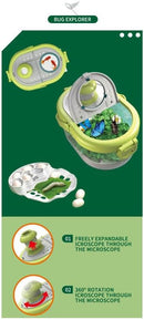 LittleCub Bug Hunting Kits for Children - 10 Pcs Bug Catcher for Kids, Kids Insect Explorer kit, Educational Toys Includes an Observation Box, Magnifier, Compass, Tweezers, Flashlight, and Net Bag by TinyTreasures Baby Boutique
