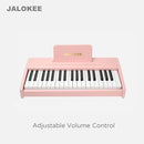Kids Piano Keyboard, Digital Piano for Kids, Music Educational Instrument Toy, Wood Toy for 3+ Girls and Boys (Pink, 37 Keys) by TinyTreasures Baby Boutique