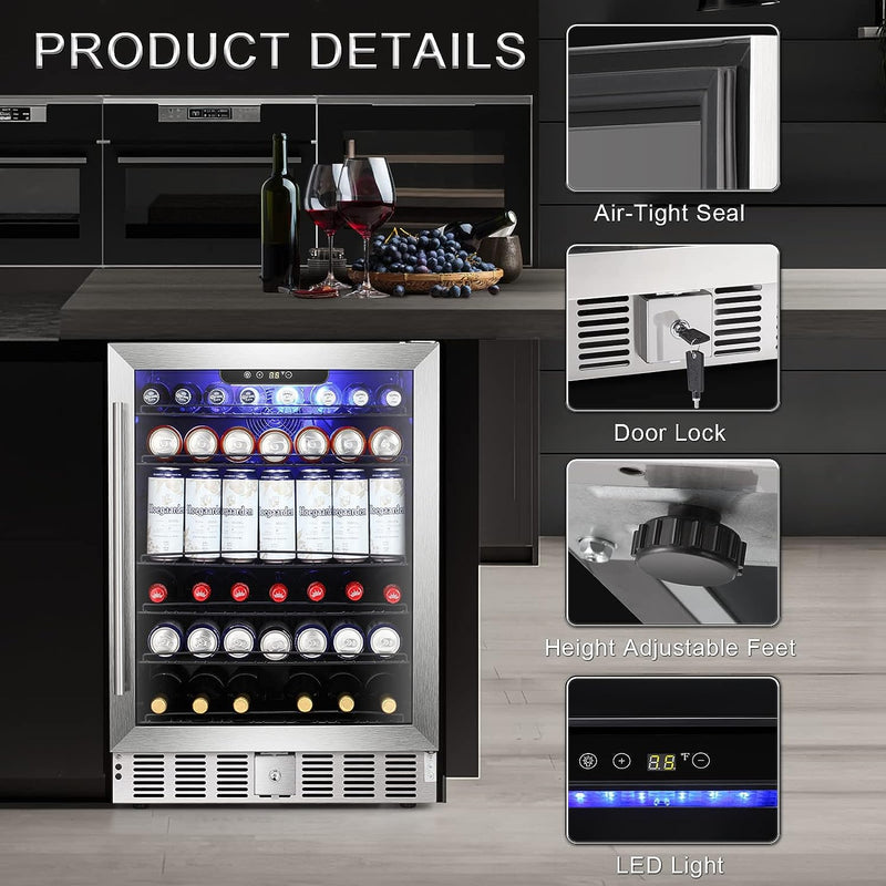 5.1 Cu.Ft Beverage Refrigerator W58145B