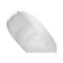 Nuvia 51-Inch Solid Surface Oval Freestanding Bathtub With Seat And Headrest (SAK61983) by SAKSBY WHOLESALE
