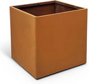 Corten Steel Planter Box Metal Square Planters Steel Large Planter Outdoor Tall Plant Durable Antique Detached for Commercial Residential Patio Deck and Backyard 26 Inch by GreenHaven Gardens