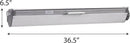 Household Essentials Retractable 5-Line Dryer, White by CozyNest Decor