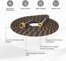 Giraffe Tools Garden Hose 100FT Non-Expandable Lightweight Flexible Water Hoses Burst 600 psi with 9 Spray Function Nozzle Heavy Duty Hose by GreenHaven Gardens