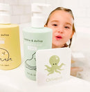Dabble & Dollop Honeydew Melon Body Wash & Shampoo – 3-in-1 Natural Bubble Bath for Kids, Made in USA, No Parabens or Sulfates, Vegan, Gluten-Free, Tear-Free (10oz, Pack of 2) by TinyTreasures Baby Boutique