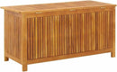 vidaXL Outdoor Storage Box - Wooden Deck Cabinet for Patio/Garden with Water-Resistant Lining, Farmhouse Style by CozyNest Decor