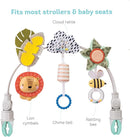 Taf Toys Savannah Adventures Arch | Activity Arch with Fascinating Toys, Stimulates Baby’s Senses & Motor Skills Development | Newborn & Baby Toys 3-6 Months | Use on Strollers, Bassinets, Crib by TinyTreasures Baby Boutique