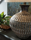 Magan - Metal Table Lamp  - Antique Bronze Finish