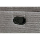 Sebring - Upholstered Glider Recliner Chair With Manual Recline And Smooth Gliding Motion - Gray by HouseOfZazla