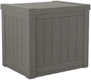Suncast SS500ST 22 Gallon Small Resin Outdoor Patio Storage Deck Box (6 Pack) by CozyNest Decor