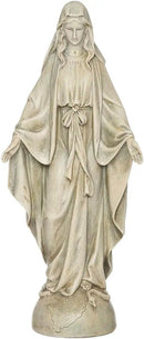 Joseph's Studio by Roman Inc., Our Lady of Grace, Garden Collection, Religious Statue, Holy Family, Memorial, Angel, Patron Saint, Garden Décor (14x5x3) by GreenHaven Gardens