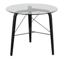 Trilogy - Contemporary Round Dinette Table by HouseOfZazla