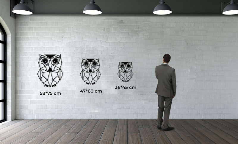 Owl Metal Wall Art