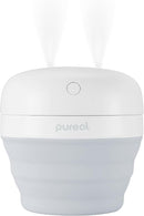 Pureal Foldable Mini Humidifier, 500ML Portable Small Cool Mist for up to 10 Hrs, for Baby Bedroom Travel Office Home, Auto Shut-Off, 3 Mist Modes, Super Quiet by TinyTreasures Baby Boutique