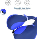 MOOB Kids Travel Pillow, Kids Head Neck & Chin Support U Shape Pillows, Travel Sleeping Essentials, Perfect for Car Airplane by TinyTreasures Baby Boutique