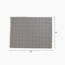 Outer Bug Shield Outdoor Throw Blanket w/Insect Shield Repellent Gear Technology- Lightweight Insect-Repellent Outdoor Blanket, Camping, Picnic & Beach Blanket, Houndstooth, 50”W x 60” by CozyNest Decor