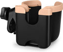 Accmor Stroller Cup Holder with Phone Holder, Bike Cup Holder, Universal Cup Holder for Uppababy Nuna Doona Strollers, 2-in-1 Cup Phone Holder for Stroller, Bike, Wheelchair, Walker, Scooter by TinyTreasures Baby Boutique
