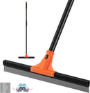 Floor Squeegee Heavy Duty, 17 Inch Rubber Blade, 60 Inch Long Aluminum Handle, Multipurpose Cleaning Squeegee for Garage, Tile, Deck, Bathroom, Window, Glass by GreenHaven Gardens