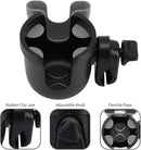 Accmor Stroller Cup Holder with Phone Holder, Bike Cup Holder, Universal Cup Holder for Uppababy Nuna Doona Strollers, 2-in-1 Cup Phone Holder for Stroller, Bike, Wheelchair, Walker, Scooter by TinyTreasures Baby Boutique