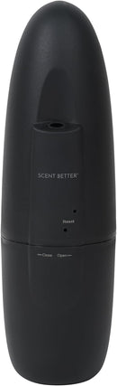 Scent Better Plug in Essential Oil Waterless Diffuser for Home, Hotel, Spa, Office with 500 sq ft Coverage - Includes Free Linen Breeze (Black) by TinyTreasures Baby Boutique