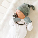 BQUBO Newborn Infant Toddler Mittens No Scratch Cotton Elastic Wrist Gloves Hypoallergenic for 0-6 Months Baby Boys Girls by TinyTreasures Baby Boutique