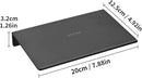 JOOM Small Metal Wall Floating Shelf - Metal Wall Shelf, Black Floating Shelf, Small Bathroom Shelf, Display Shelves for Living Room/Kitchen/Bedroom (Black, 8Inch) by CozyNest Decor