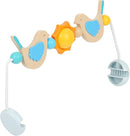 IMPRESA Wooden Baby Arch Toy Attachment Compatible with Baby Bjorn Bouncer, Bird Design to Stimulate Motor Skills, Durable Wooden Toy Bar, Easy to Use Bouncer Accessories by TinyTreasures Baby Boutique