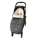 Funlife Anti-Kick Waterproof High Performance Winter Stroller Footmuff Fits All Travel Gear,Front Piece Height Adjustable and Removable,M6-4T by TinyTreasures Baby Boutique