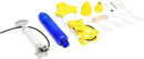 PLAYSTEM Outdoor Water Powered Rocket Physics Learning Set-with Rocket Tail, Body and Pump DIY Rocket Science Experiment Kit- Space STEM Outdoor Toys Gift for Kids,Teens, Boys & Girls by TinyTreasures Baby Boutique