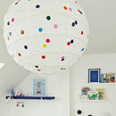 Colorful Polka Dot Wall Decals Watercolor Dots Wall Sticker for Kids Baby Girls Teens and Nursery Room (6 Sheets) by TinyTreasures Baby Boutique