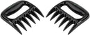Restaurantware Met Lux 4.5 x 4.1 Inch Meat Claws 2 Meat Shredders - Sharp Blades With Handle Black Plastic Bear Claws Durable For Shredding Pork Chicken or Turkey by GreenHaven Gardens