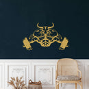 Bull Metal Wall Art