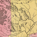 Vintage Map of Maine 1824