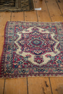 2x2.5 Antique Kermanshah Square Rug Mat